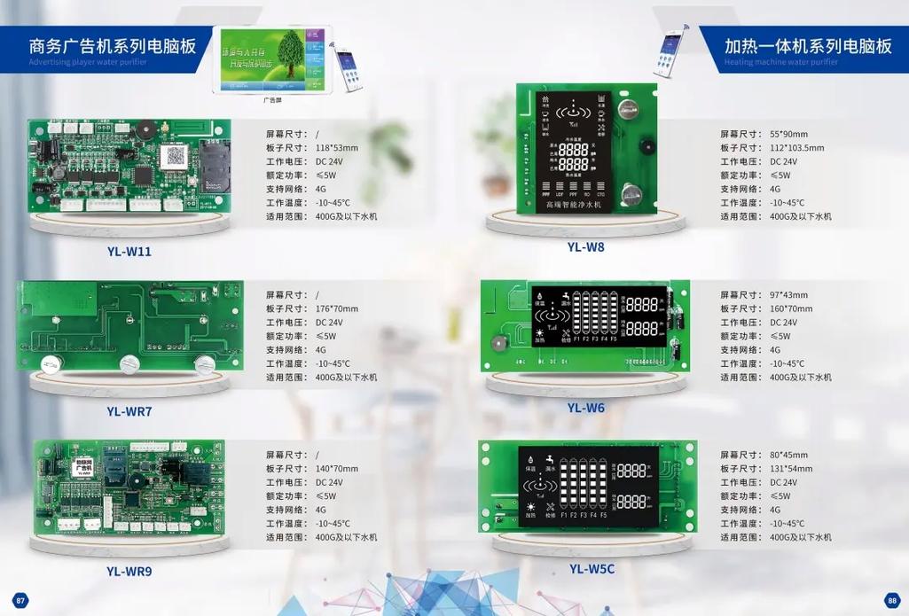 物联网净水器控制板定制开发 广州展会助力跃龙引领行业新风向